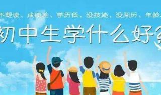 初中毕业可以去的学校