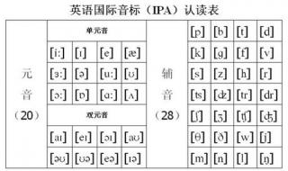 英语48个国际音标表